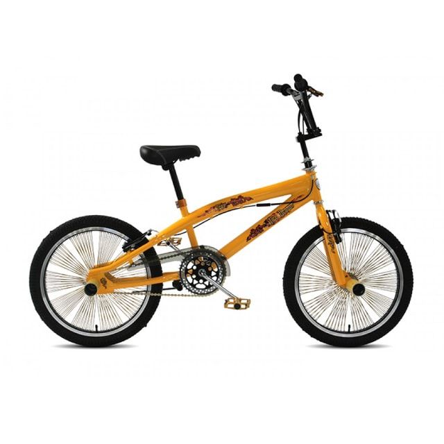 Troy Freestyle BMX 20 inch Yellow
